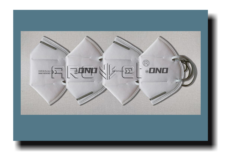 J9.COM架设在全自动口罩机上实现在线喷码